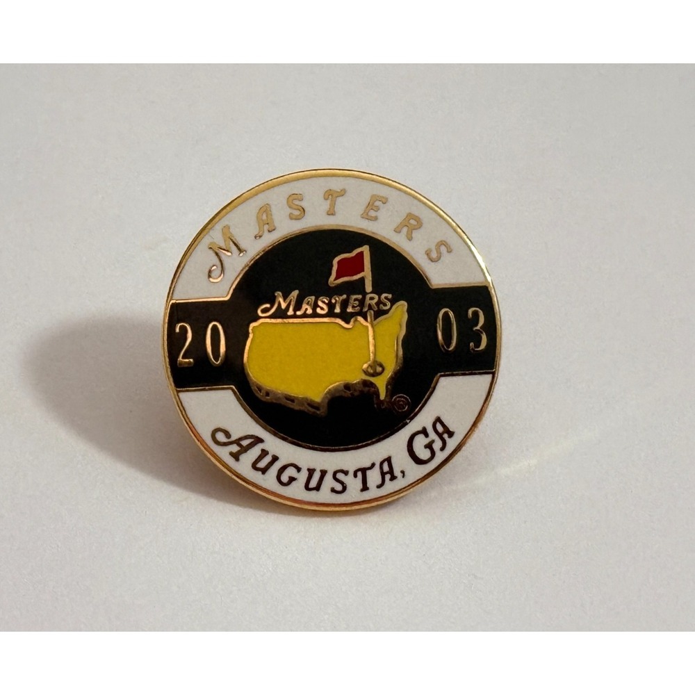 Vintage New 2003 Masters Tournament Golf Ball Marker --AUGUSTA GEORGIA Authentic